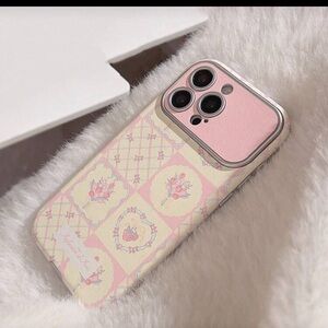 Floral Patchwork Pattern Phone Case - Pink for iPhone 13